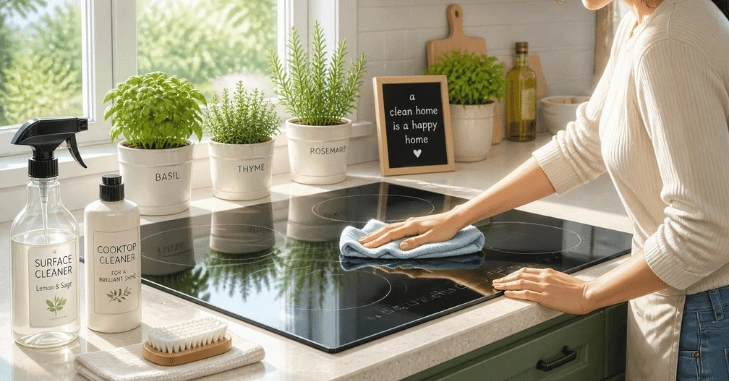 What Never Touches Ceramic Glass